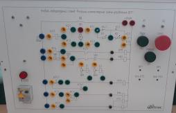 Лаборатория "Электротехники и электроники", "Технического обслуживания электрооборудования". Учебно-лабораторный стенд "Релейно-контакторные схемы управления ДТП"